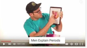 Men & menstruation, men explain periods